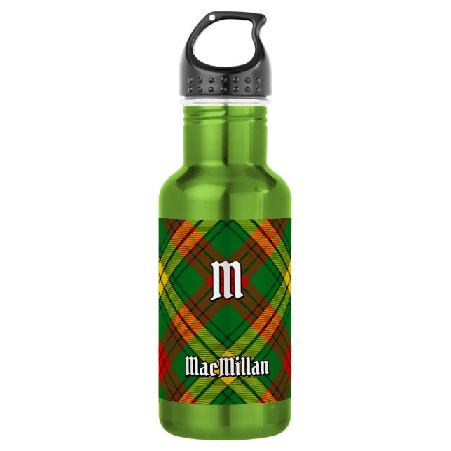 Bouteille D'eau Tartan du clan MacMillan (Devant)