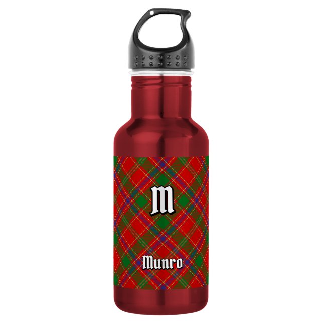 Bouteille D'eau Tartan du clan Munro (Devant)