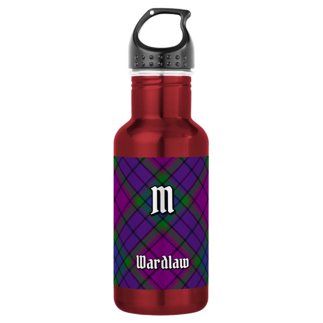 Bouteille D'eau Tartan du clan Wardlaw (Devant)