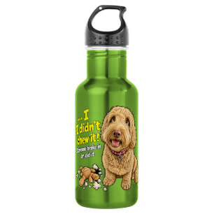 Bouteille D'eau Tasse Chien Drôle Je Ne L'ai Pas Mâché