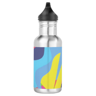 Bouteille D'eau Tech Grid Abstract Stainless Water Bottle