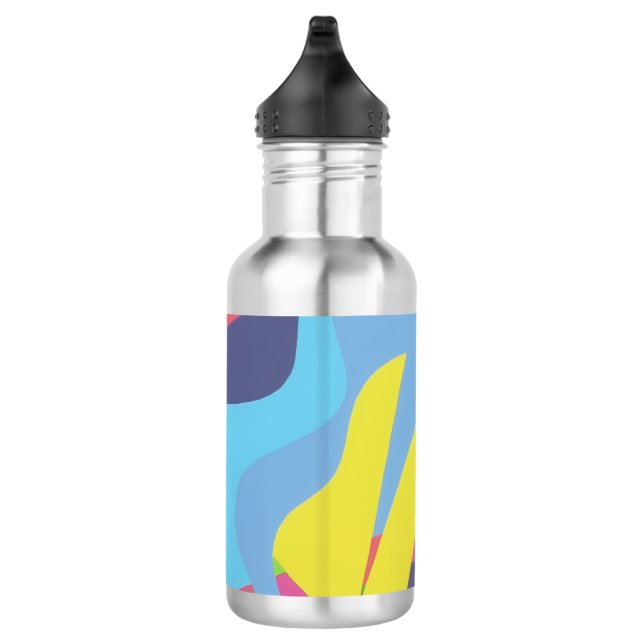 Bouteille D'eau Tech Grid Abstract Stainless Water Bottle (Droite)