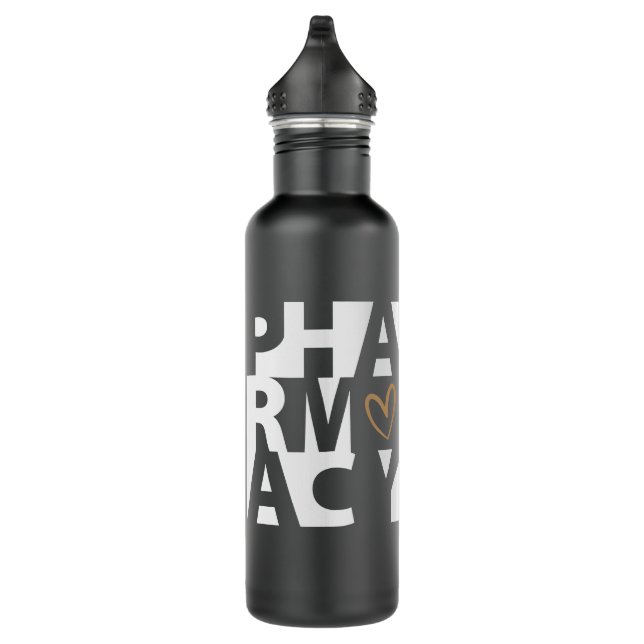Bouteille D'eau Technicien en pharmacie pharmacien (Droite)