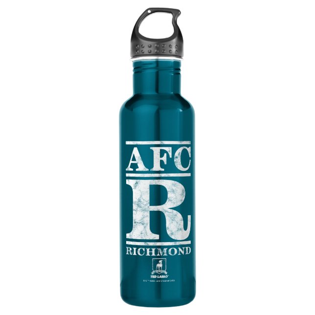Bouteille D'eau Ted Lasso | AFC R Richmond Text Logo (Devant)