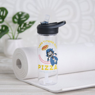Bouteille D'eau Teen Titans Go ! Corbeau "Pizza de la Justice Véri