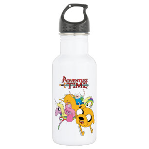 Bouteille D'eau Temps d'aventure Lady, Bubblegum, Finn & Jake