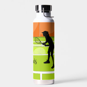 Bouteille D'eau Tennis Design Thor Cuivre Vacuum Isolé