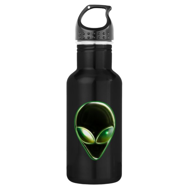 Bouteille D'eau Tête Alien métallique 04 Liberty Bottle (Devant)