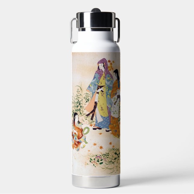 Bouteille D'eau Textile Japonais Vintage (Salle de sport)