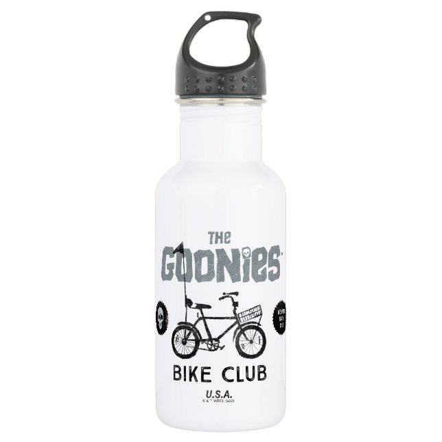 Bouteille D'eau The Goonies Bike Club U.S.A. (Devant)