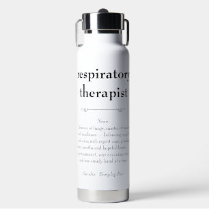 Bouteille D'eau Thérapeutique respiratoire Définition Merci Cadeau