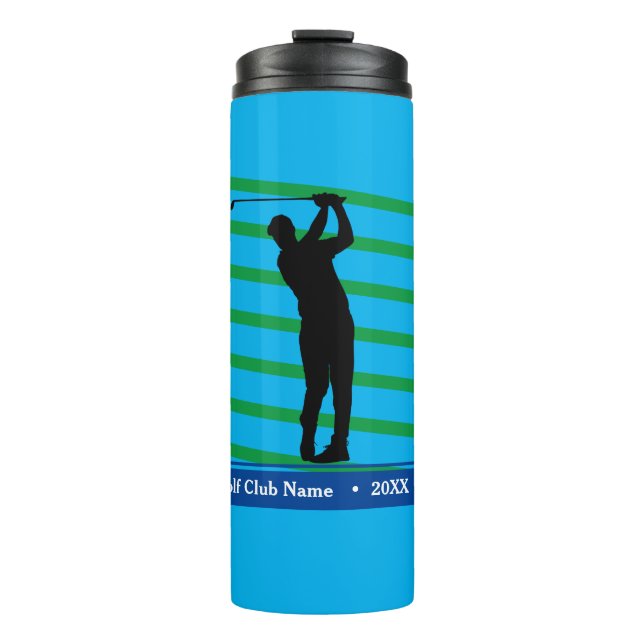 Bouteille d'eau thermale de Golfer (Devant)
