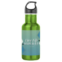 Thermos/Bouteille d'eau Live Life Simplified