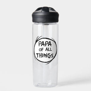 Bouteille D'eau Thing One Thing Two - Papa de toutes choses