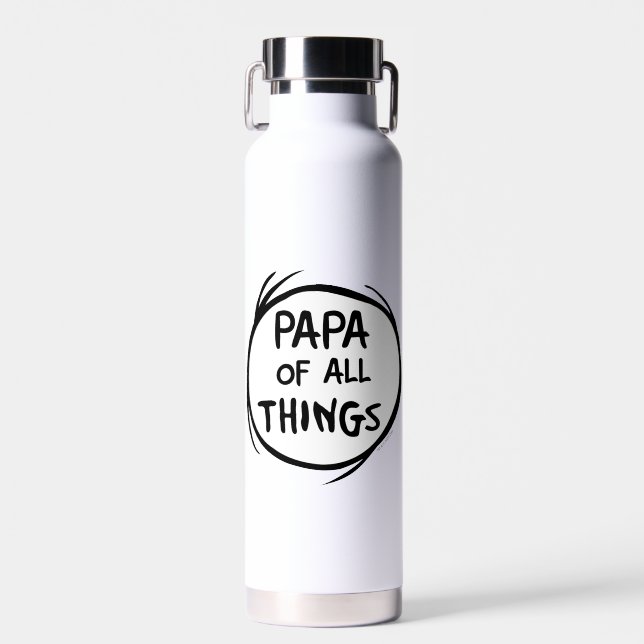 Bouteille D'eau Thing One Thing Two - Papa de toutes choses (Avant)