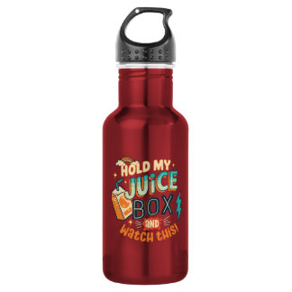 Bouteille D'eau tiens ma brique de jus et regarde ça