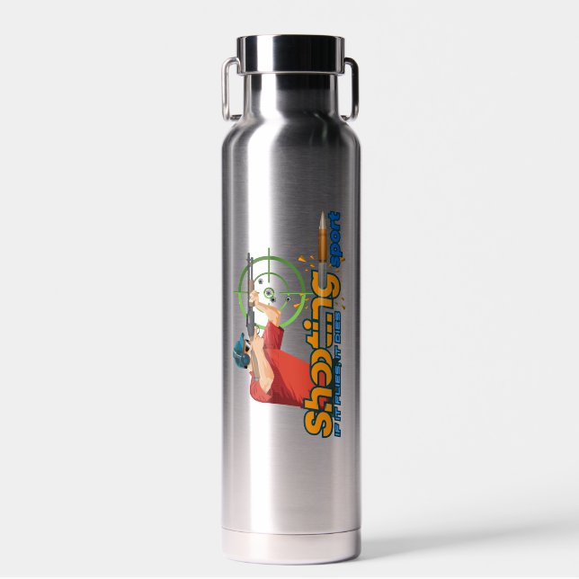Bouteille D'eau Tir sportif |  Thor Copper sous vide isolé (Avant)