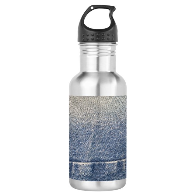 Bouteille D'eau Tissu de chemise plaqué (Devant)