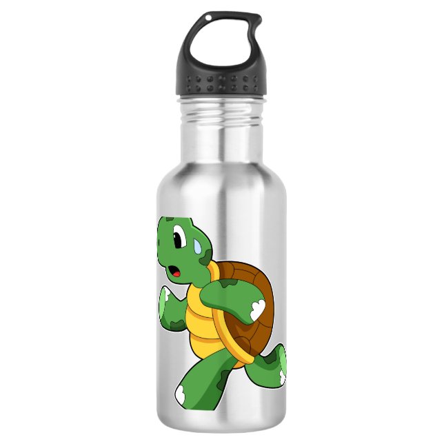 Bouteille D'eau Tortue en Jogger à Running (Devant)