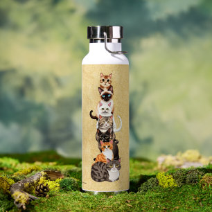 Bouteille D'eau Tour Félin Chat-Er-Pillar