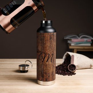 Bouteille D'eau Tourbillon thermique en bois rustique