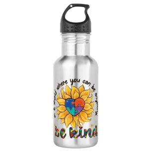 Bouteille D'eau Tournesol autiste