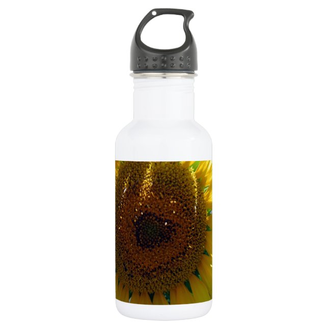 Bouteille D'eau Tournesol jaune (Devant)