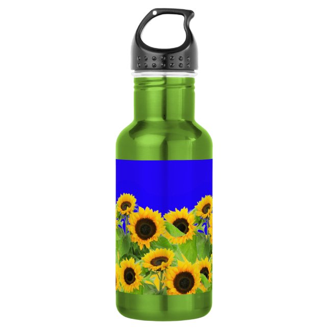 Bouteille d'eau Tournesols (Devant)