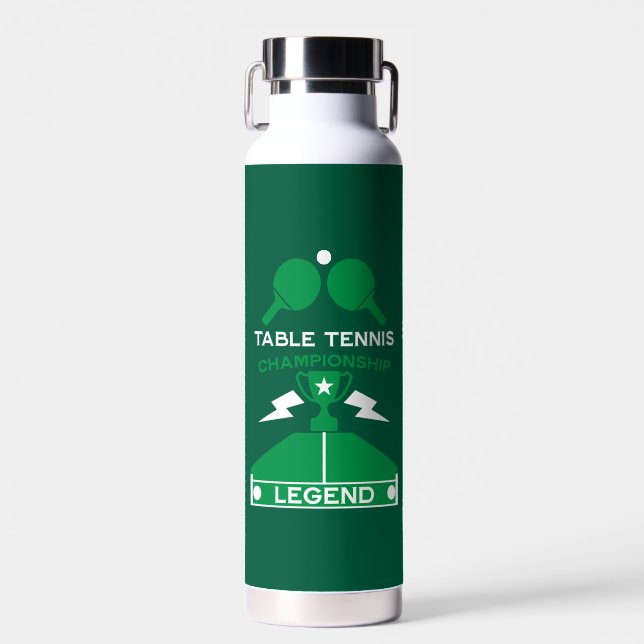 Bouteille D'eau Tournoi de tennis de table (Avant)