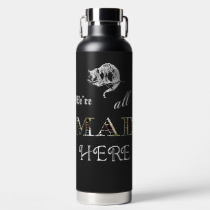 Bouteille D'eau Tout Mad Here Alice in Wonderland Water Bottle