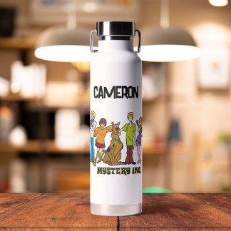 Bouteille D'eau Toute la bande 12 Mystery Inc | Ajouter Votre Nom