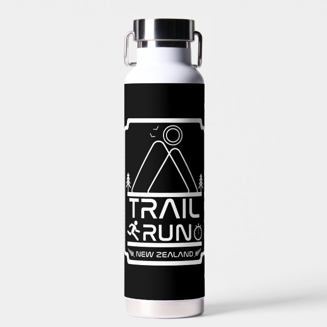 Bouteille D'eau Trail Running Nouvelle-Zélande (Avant)