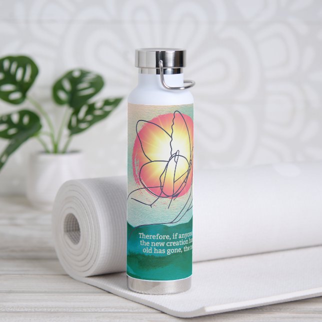 Bouteille D'eau Transformé par Grace Le Chrétien de la Nouvelle Cr (Yoga)