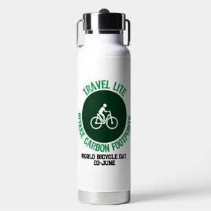 Bouteille D'eau Travel Lite, Réduire les empreintes carbone.w