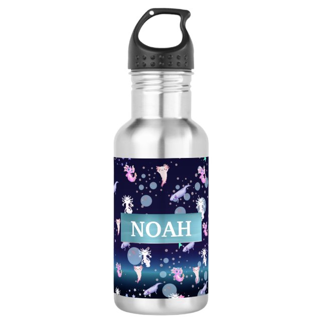 Bouteille D'eau Trending Axolotl Water Bottle (Devant)