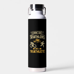 Bouteille D'eau Triathlon Triathlète