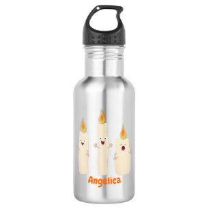 Bouteille D'eau Trio de bougies chantantes cartoon mignon