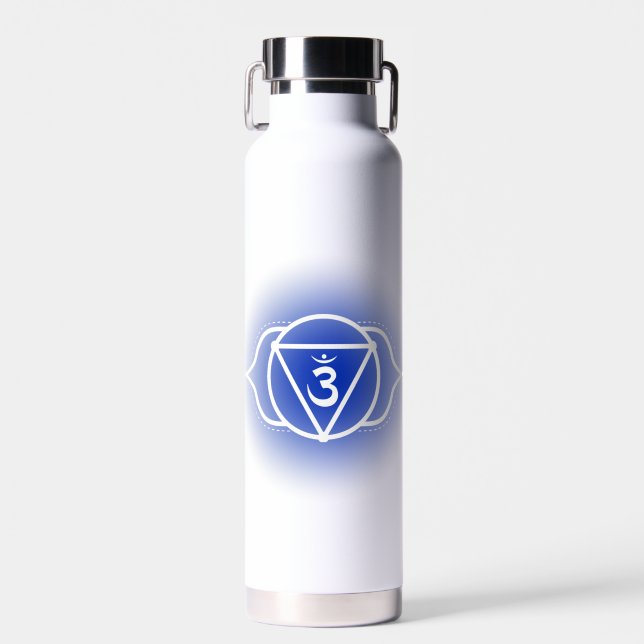 Bouteille D'eau Troisième oeil Chakra | Ajna (Avant)
