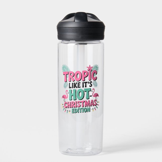 Bouteille D'eau Tropic Like It’s Hot : Christmas Edition (Extérieur)