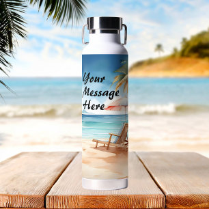 Bouteille D'eau Tropical Beach Party