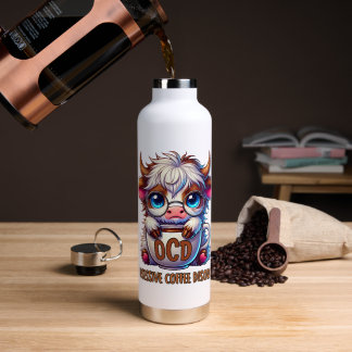Bouteille D'eau Trouble de dépendance au café obsessionnel
