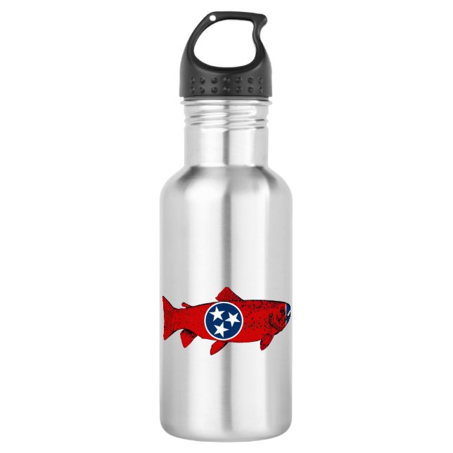 Bouteille D'eau Truite du Tennessee (Devant)