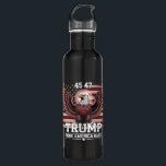 Bouteille D'eau Trump 45e 47e Président Drapeau 2025 Aigle Amériqu<br><div class="desc">Trump 45ème 47ème Président Drapeau 2025 Eagle Trump a repris l'Amérique</div>