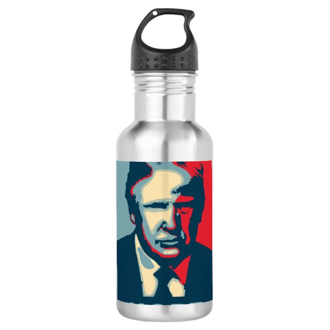 Bouteille D'eau Trump Nope Water Bottle (Devant)