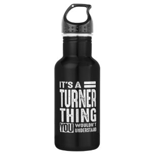 Bouteille D'eau Turner Nom personnalisé Anniversaire