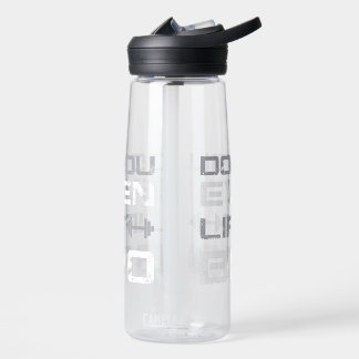 Bouteille D'eau Typographie de gym amusante pour les amateurs de m
