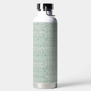 Bouteille D'eau un arrière - plan vert et blanc avec de petits feu