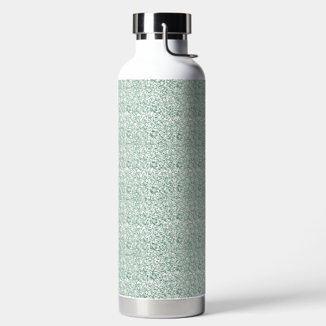 Bouteille D'eau un arrière - plan vert et blanc avec de petits feu (Droite)