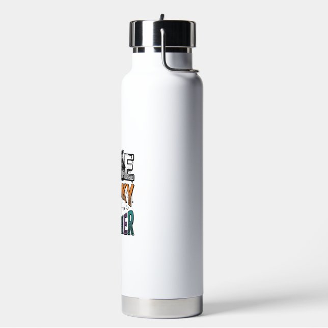 Bouteille D'eau Un design vectoriel Halloween d'un professeur effr (Gym)