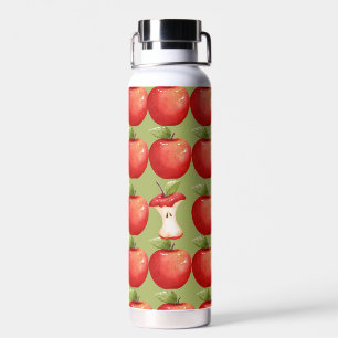 Bouteille D'eau Un paquet de pommes rouges